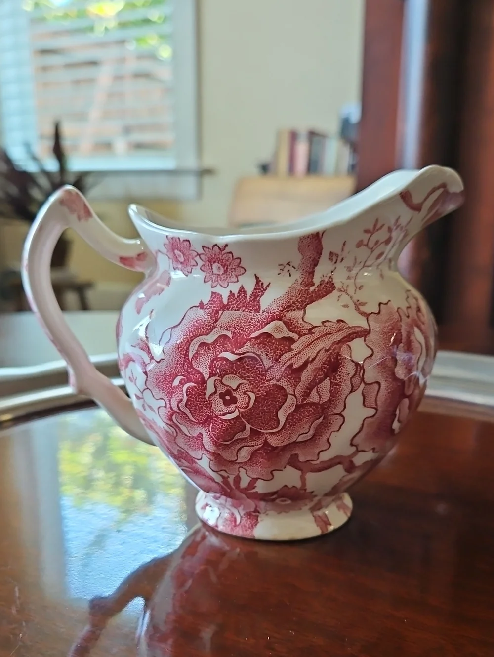 Johnson Brothers VTG English Chippendale Pink Red 4.5